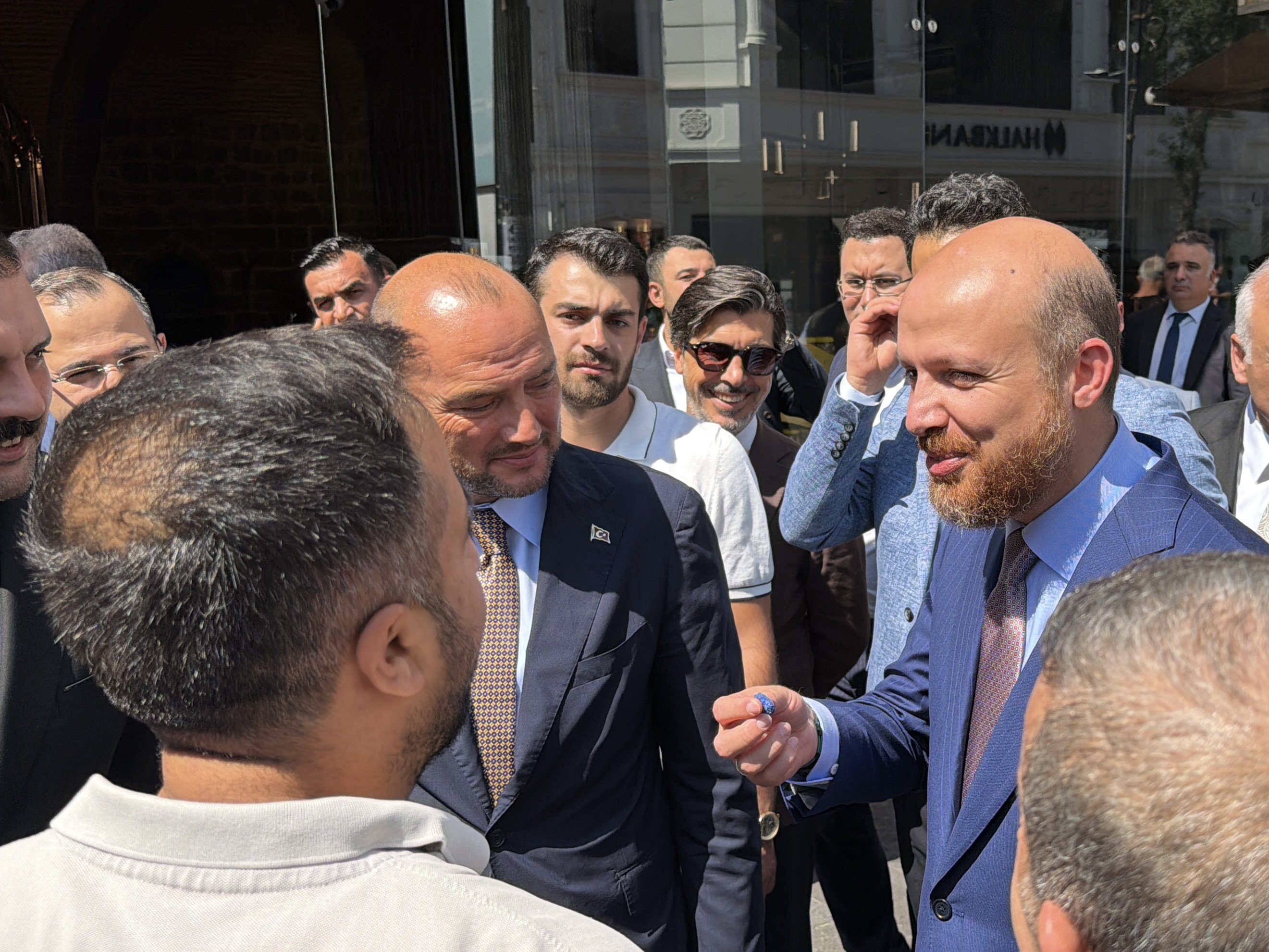 Bilal Erdoğan çocuklarla