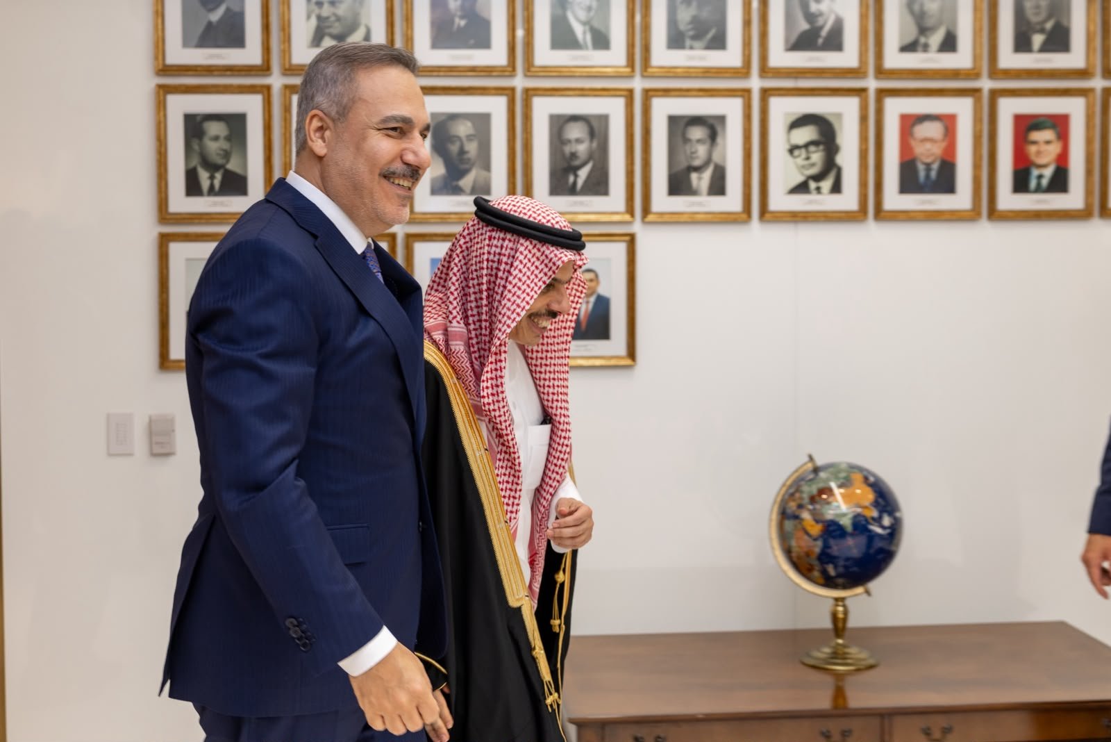 Bakan Fidan Türkiye Suriye Suudi Arabistan Üçlü Dışişleri Bakanları toplantısı