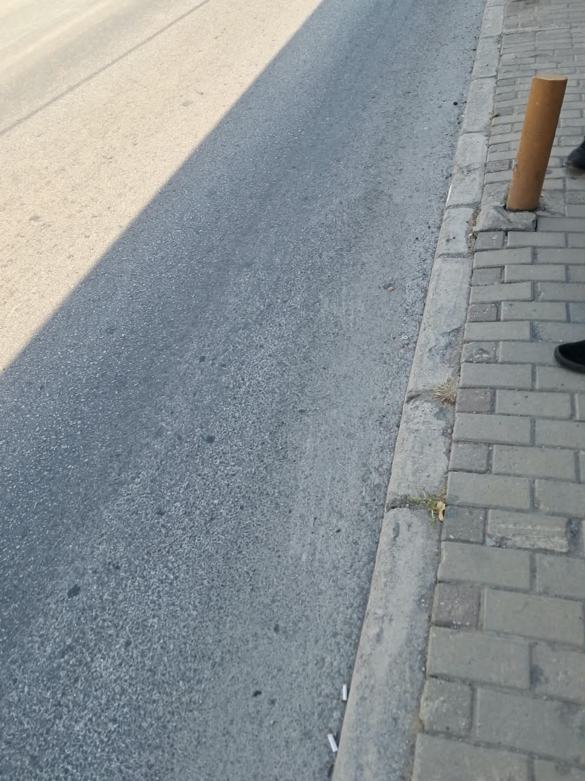 Kaza yeri Anadolu Caddesi yaya geçidi
