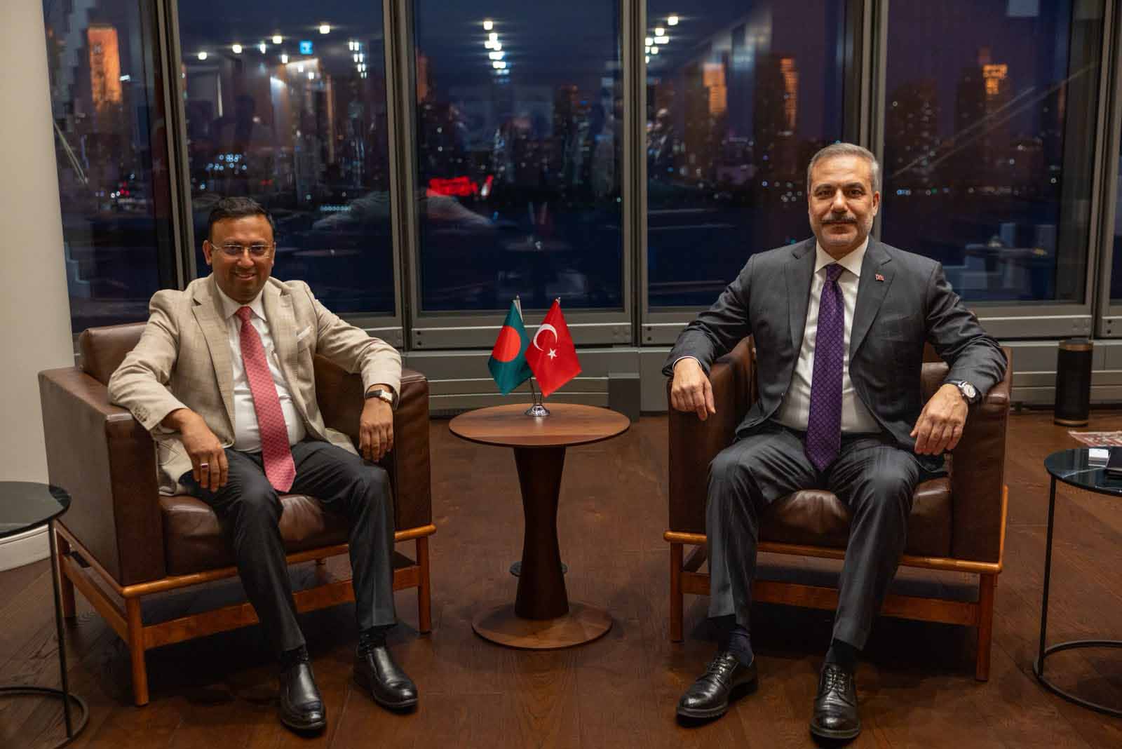 Hakan Fidan New York temaslarında ikili görüşmeler gerçekleştirdi
