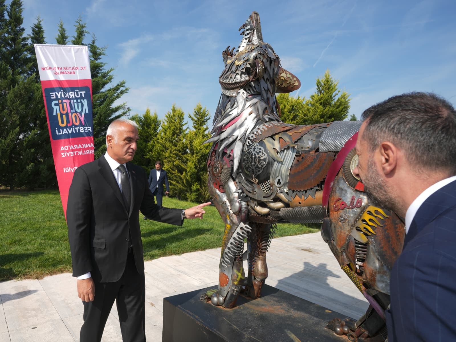 Ankara Kültür Yolu Festivali sergi ziyareti