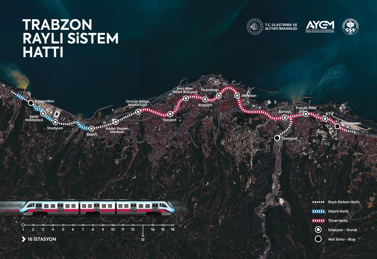 Trabzon Raylı Sistem Projesi Tören Alanı