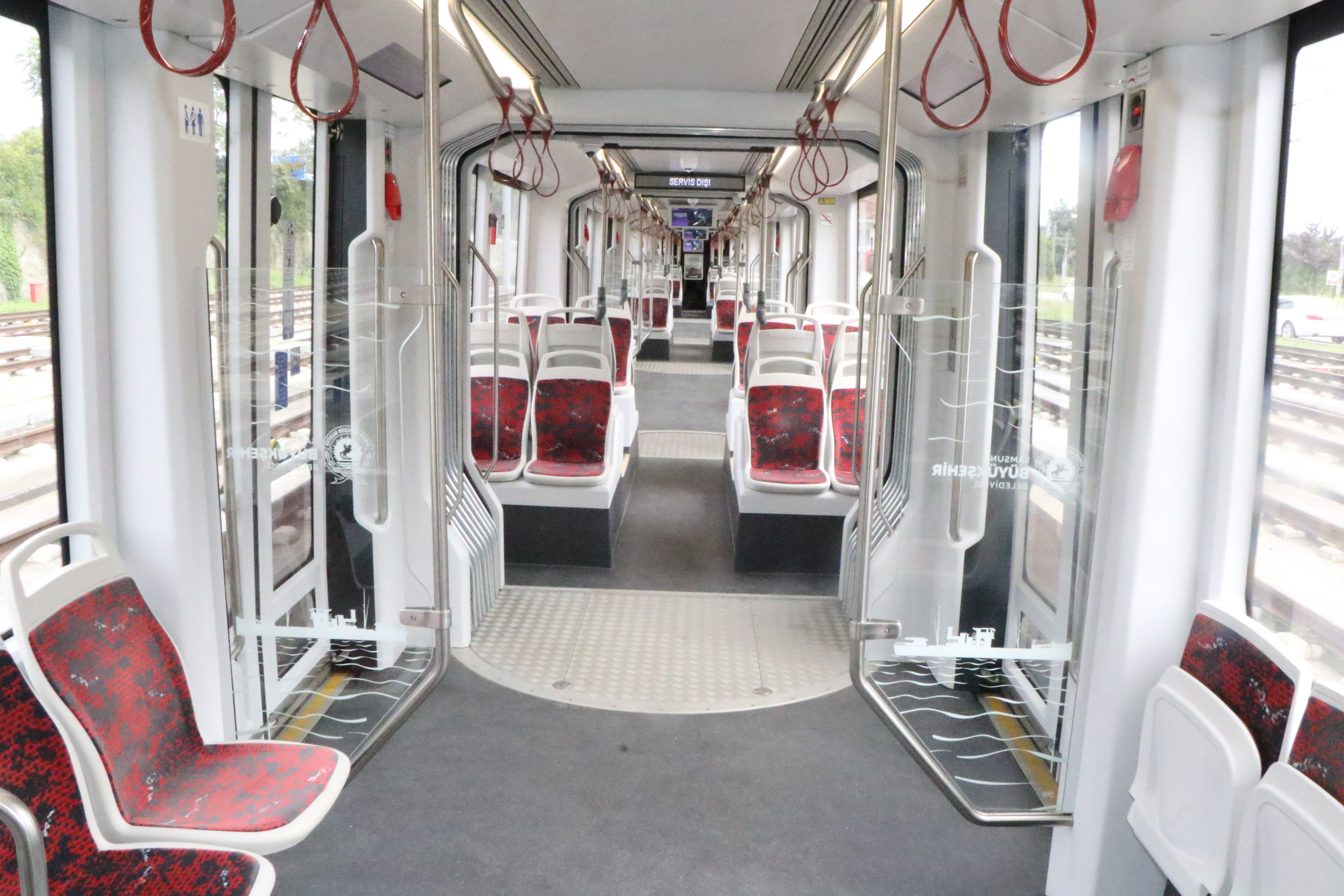 Samsun tramvay teslimat töreni