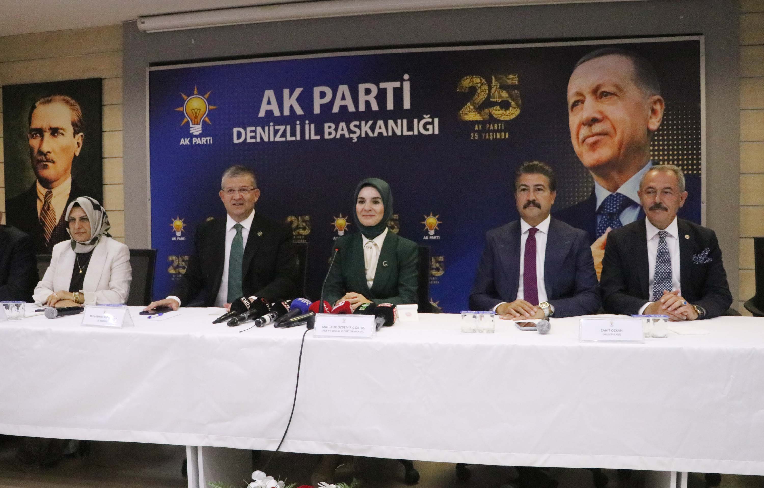 Bakan Göktaş Denizli Valiliği ziyareti