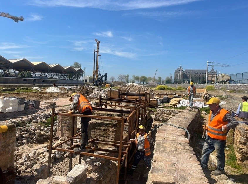 Haydarpaşa Garı restorasyon çalışmaları
