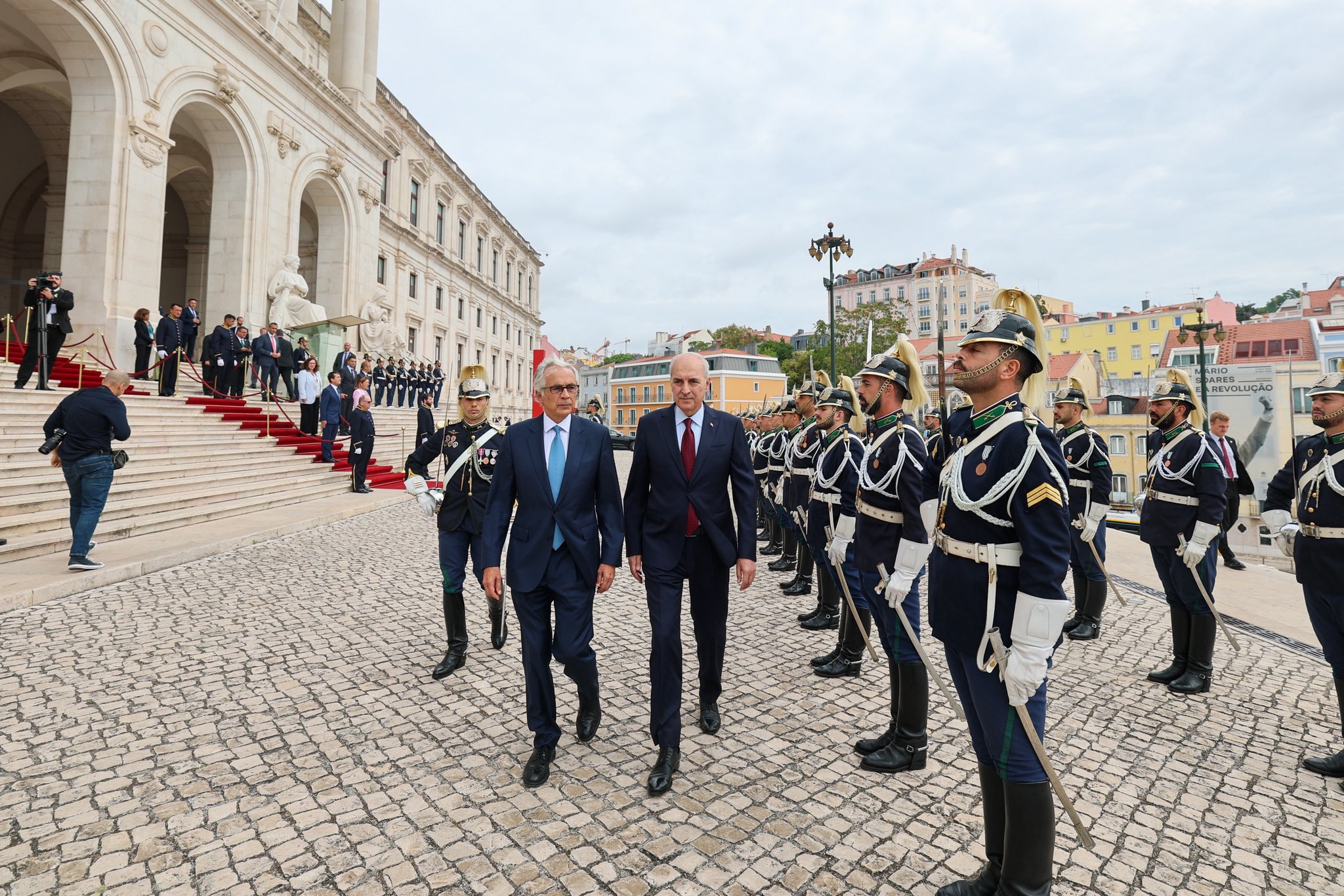 TBMM Başkanı Numan Kurtulmuş Portekiz