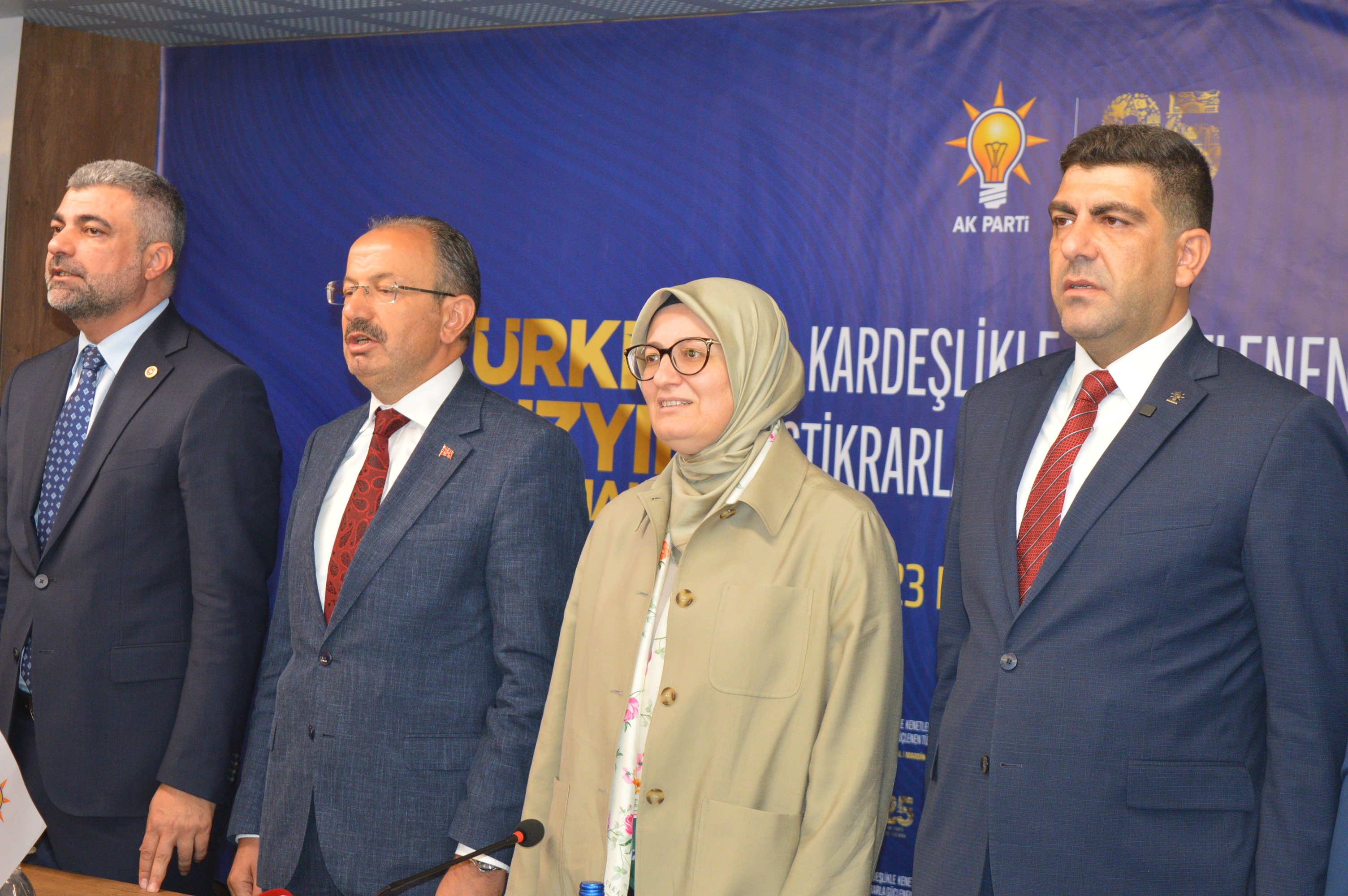 Programda birlik ve beraberlik mesajları verildi