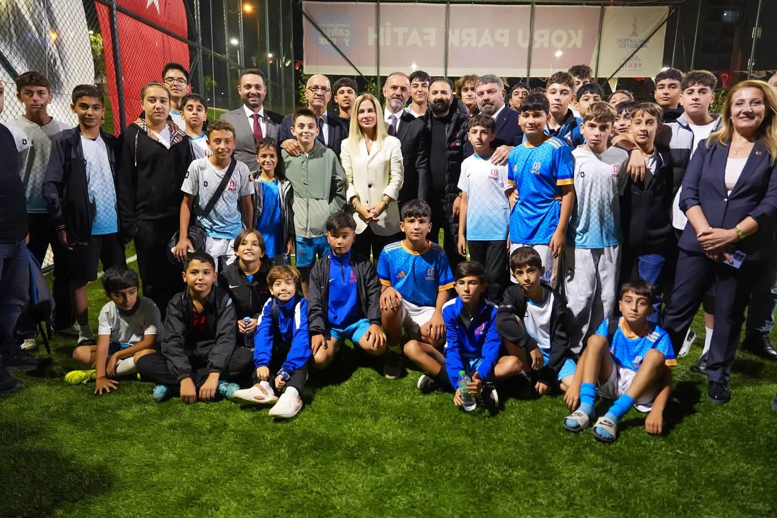 Fatih Koru Parkı içerisinde yer alan sosyal donatı alanları