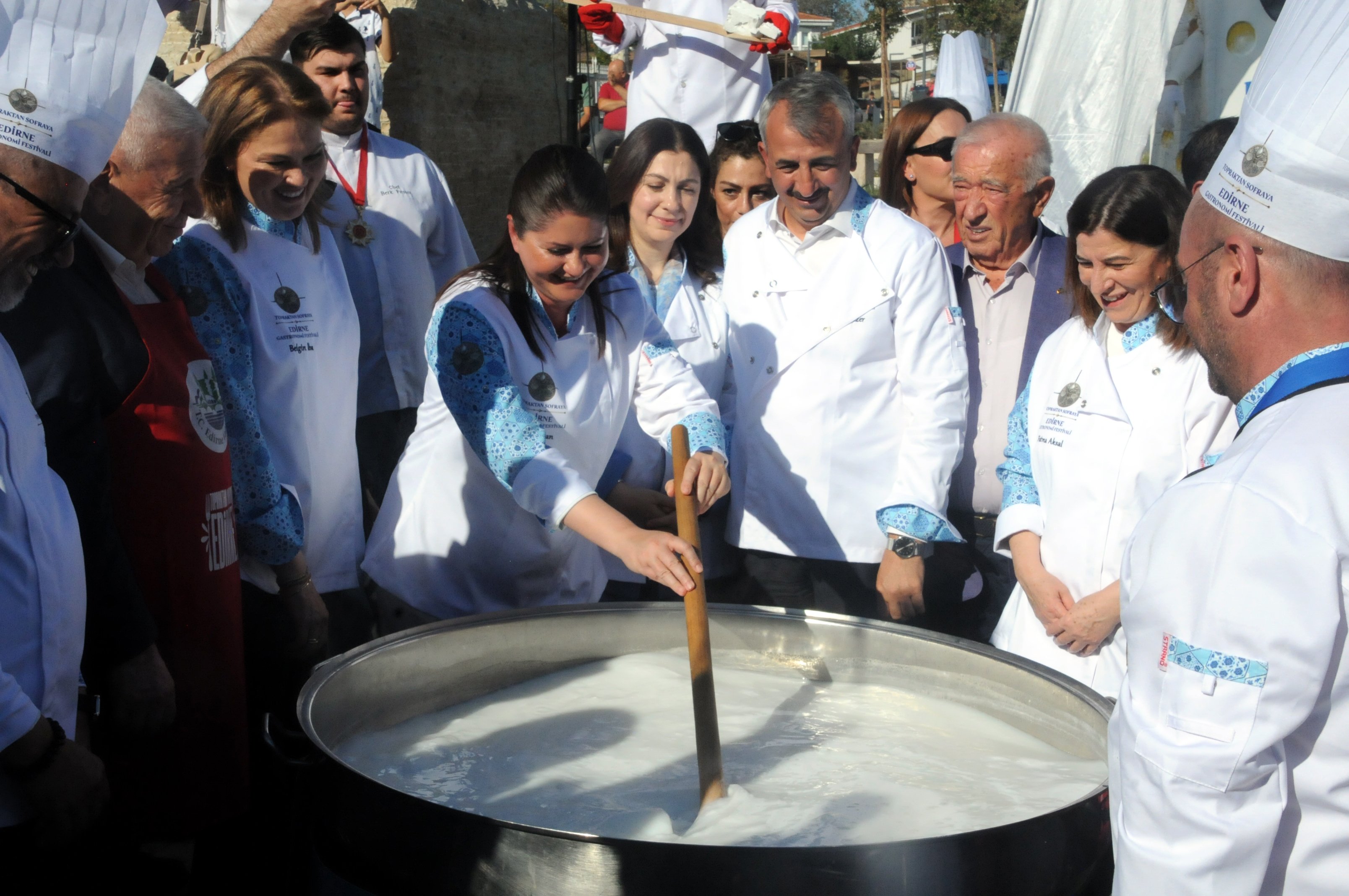 Edirne Gastronomi Festivali renkli görüntüler