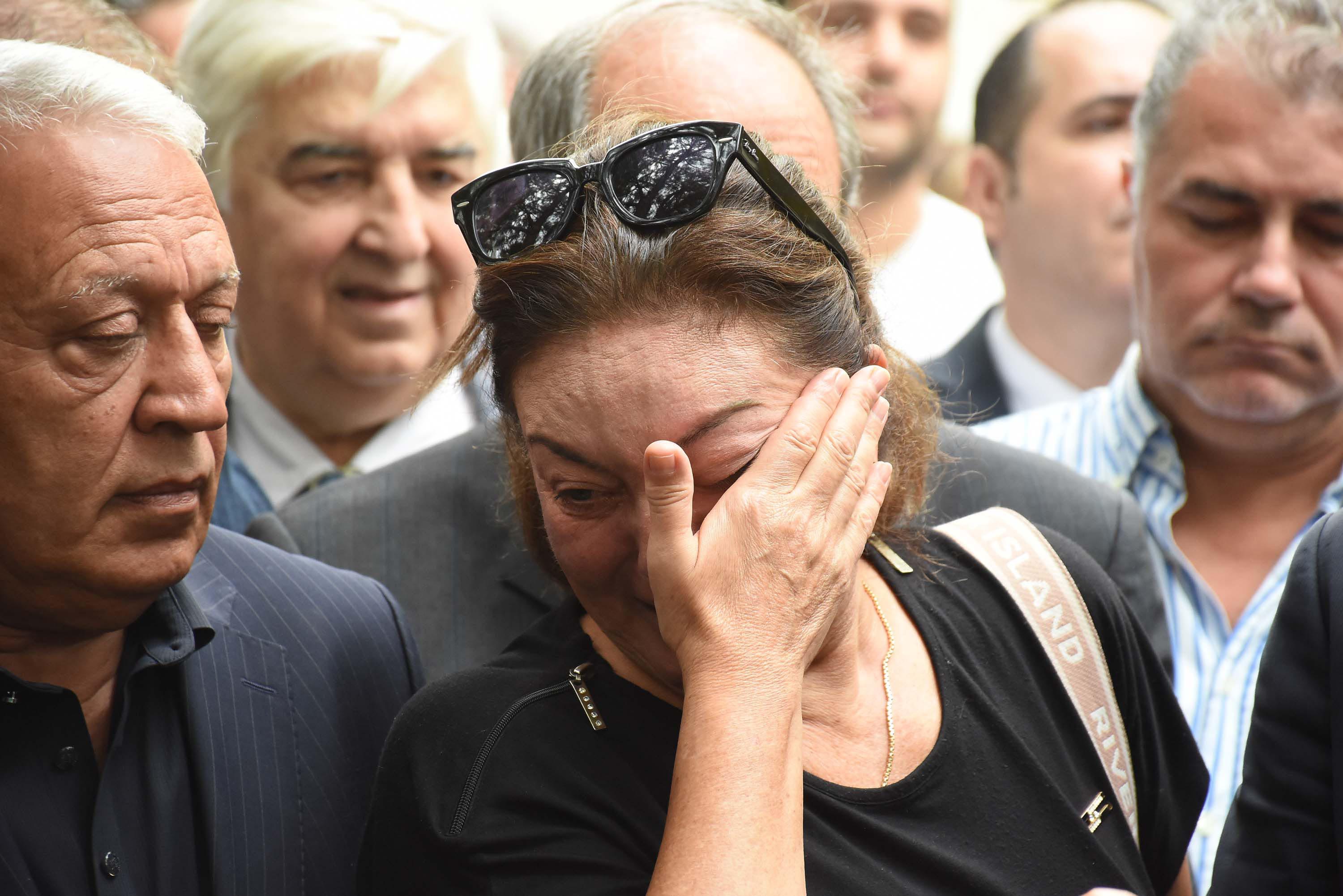 Burhan Özfatura cenaze töreni