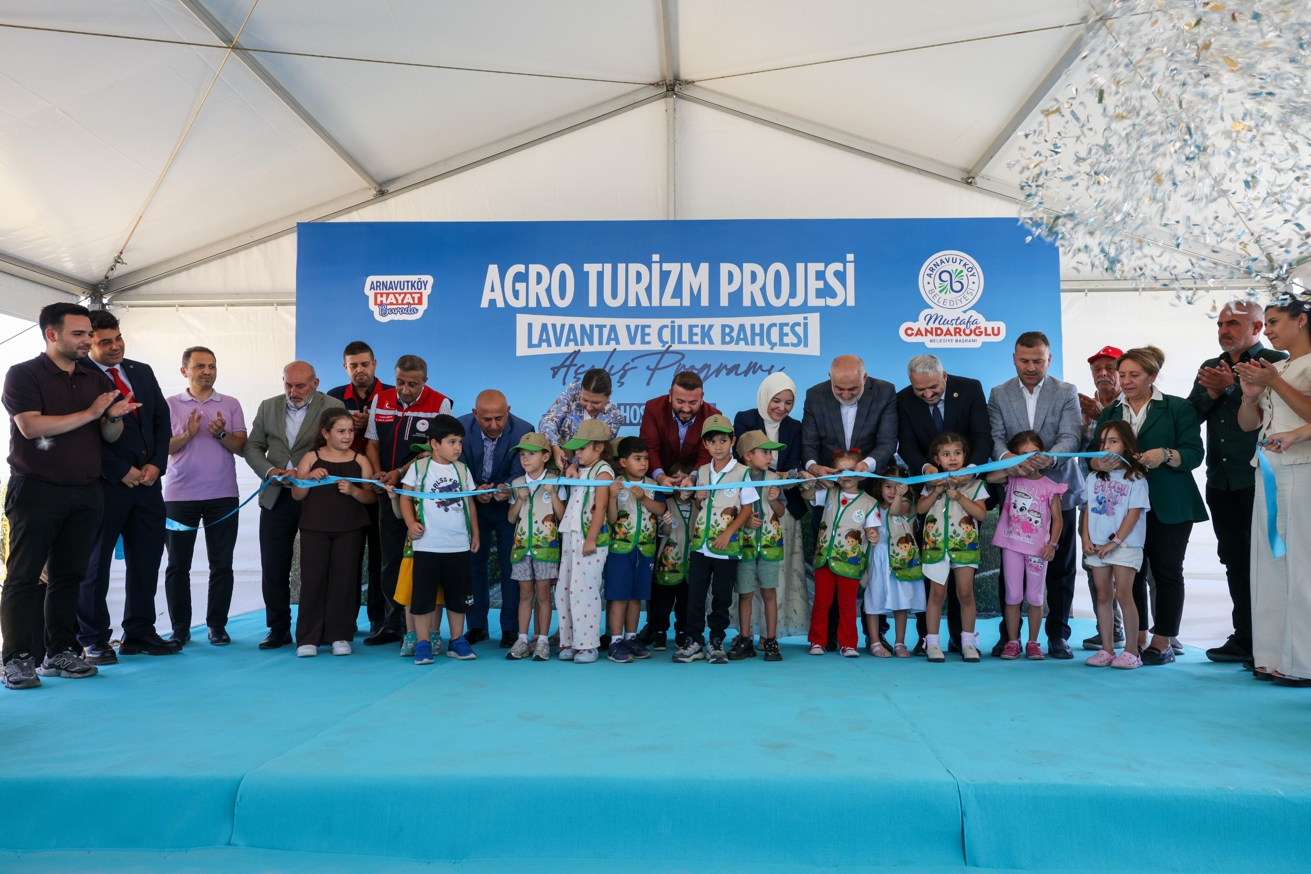 Arnavutköy Agro Turizm Projesi açılış töreni