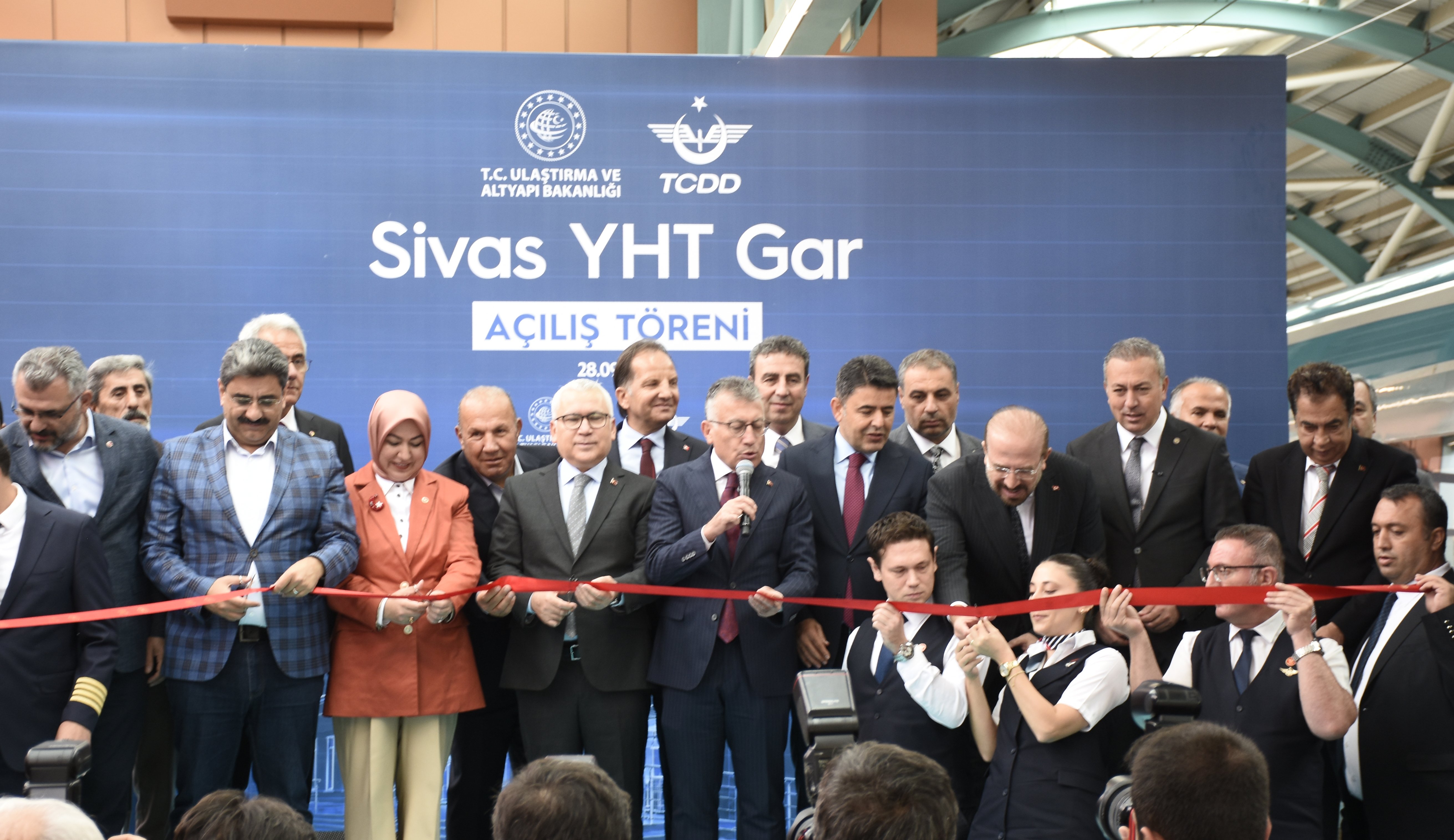 Sivas Yeni YHT Garı dış cephe