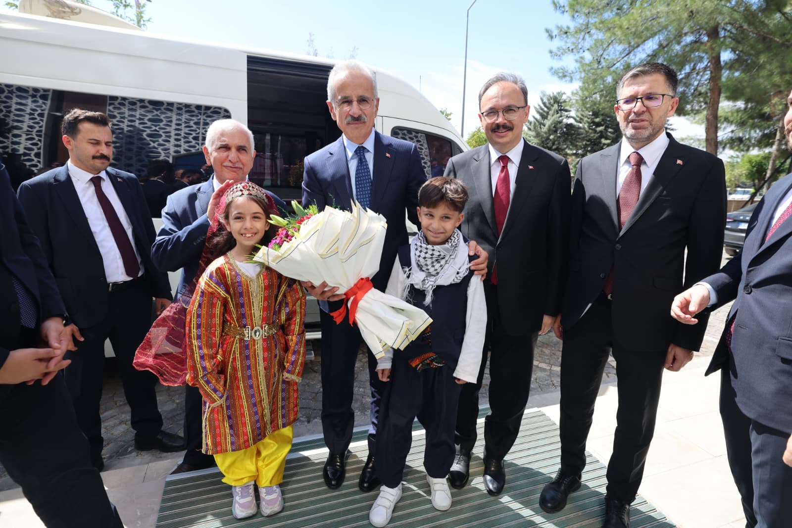 Ulaştırma ve Altyapı Bakanı Abdulkadir Uraloğlu, törende bir konuşma gerçekleştirdi.