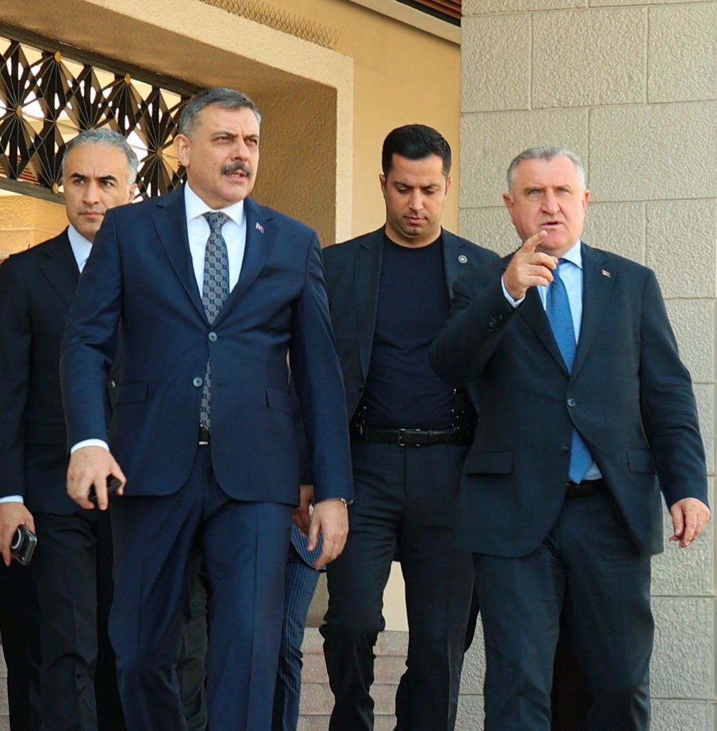 İçişleri Bakanı Mustafa Çiftçi ve Gençlik ve Spor Bakanı Osman Aşkın Bak güvenlik tedbirlerini değerlendirdi