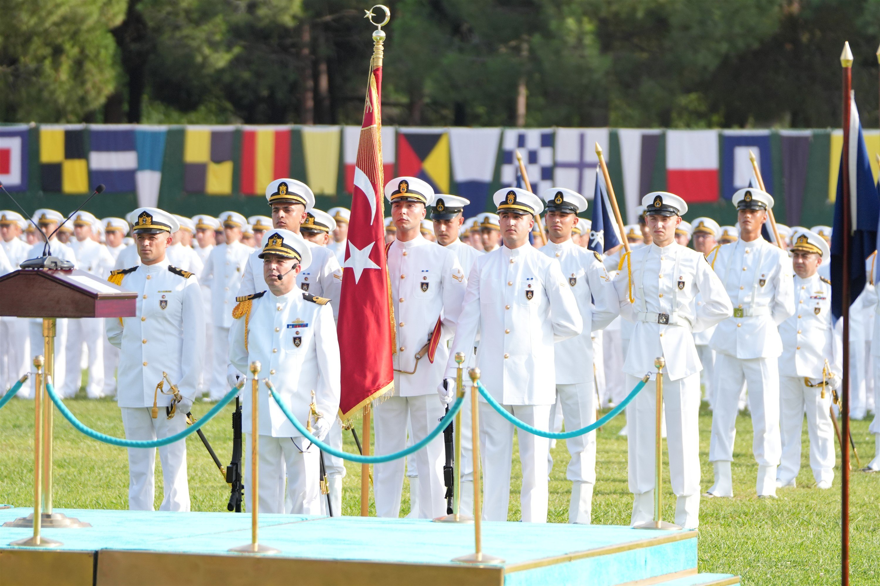 Milli Savunma Üniversitesi Deniz Astsubay Meslek Yüksekokulu mezuniyet töreni