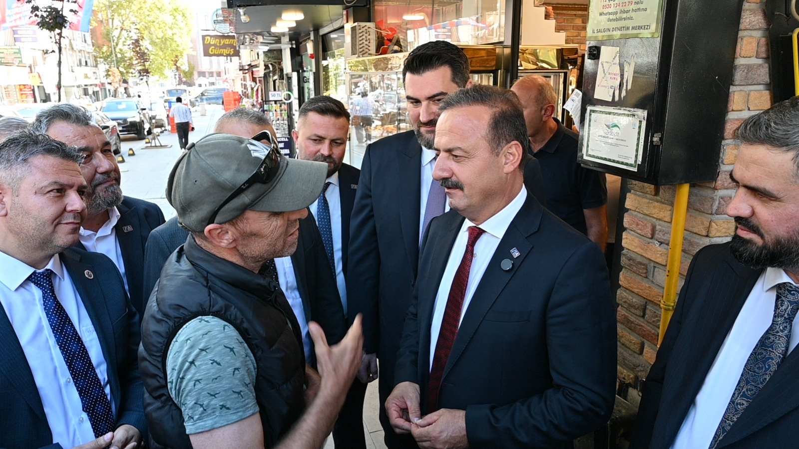 Yavuz Ağıralioğlu Kırıkkale parti il başkanlığı ziyareti