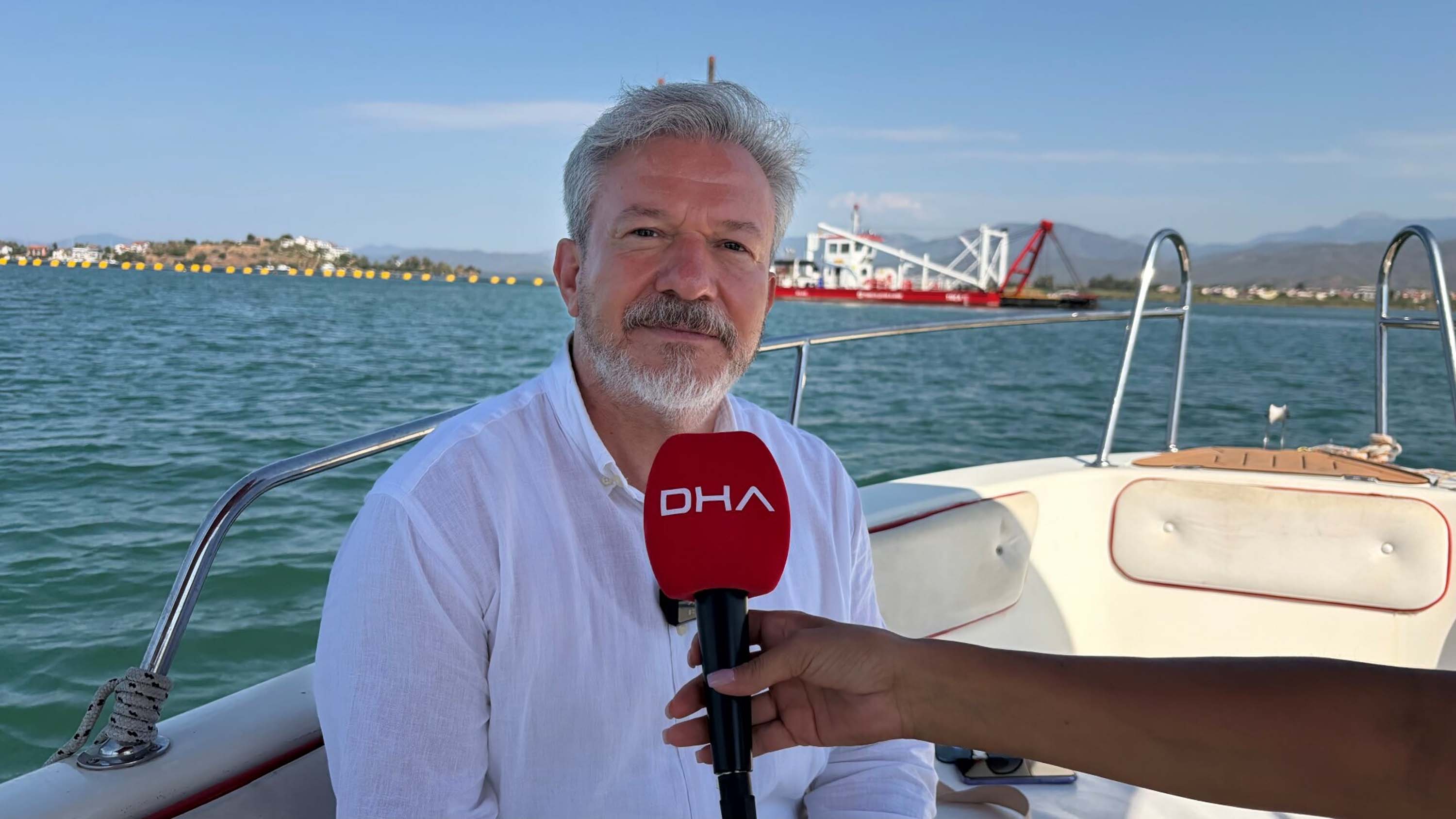 Fethiye dip çamuru temizliği görüntüleri