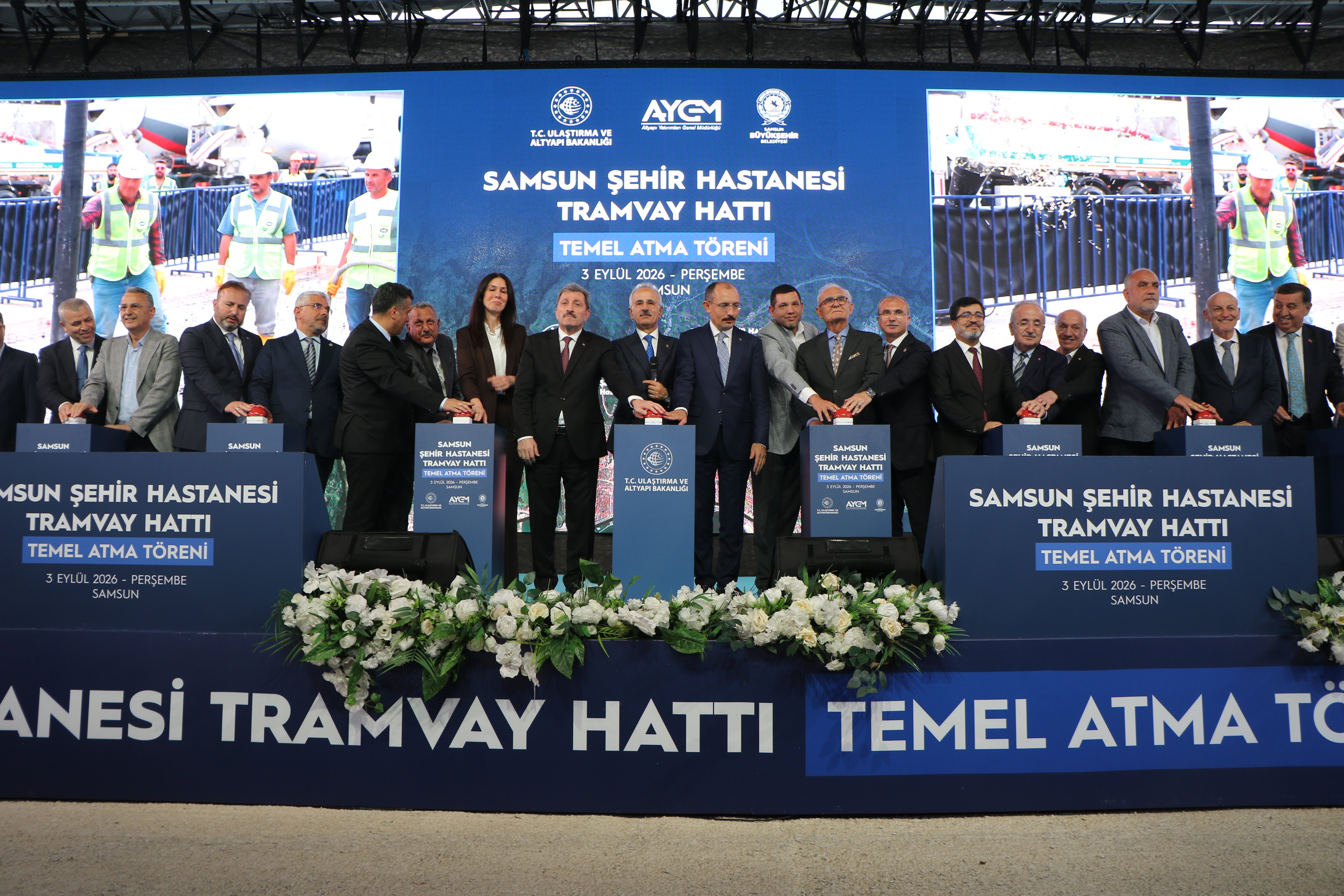 Bakan Uraloğlu Samsun Batı Çevreyolu incelemesi