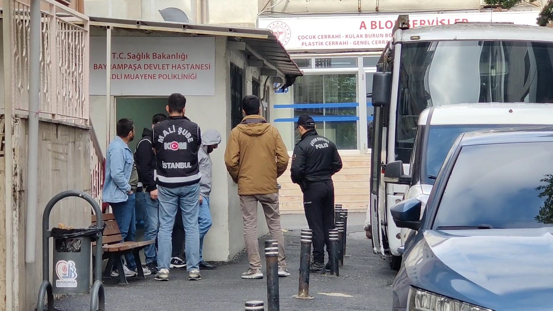 Sermaye piyasası soruşturmasında gözaltına alınan şüpheliler sağlık kontrolüne getirildi