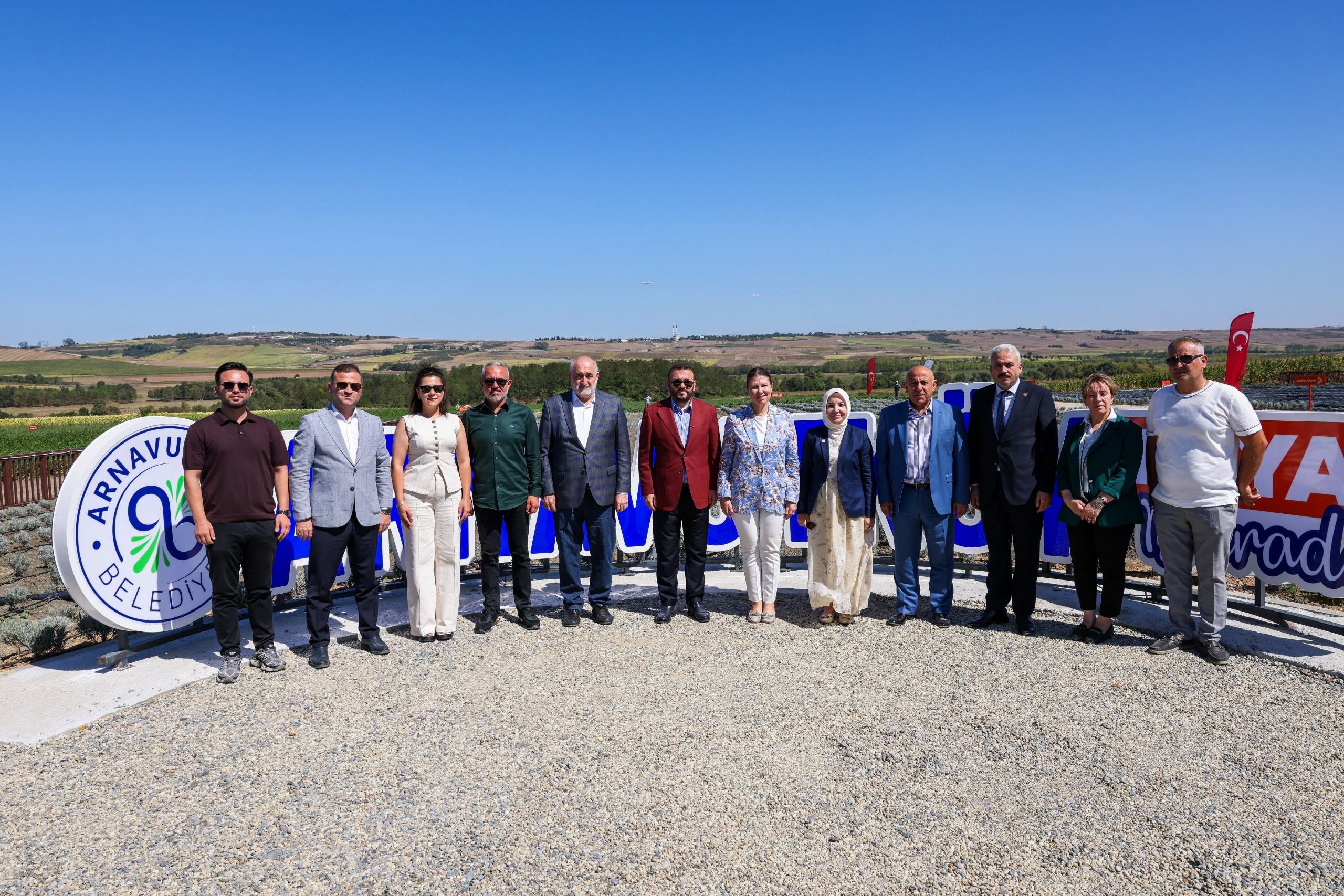 Arnavutköy Agro Turizm Projesi lavanta bahçesi