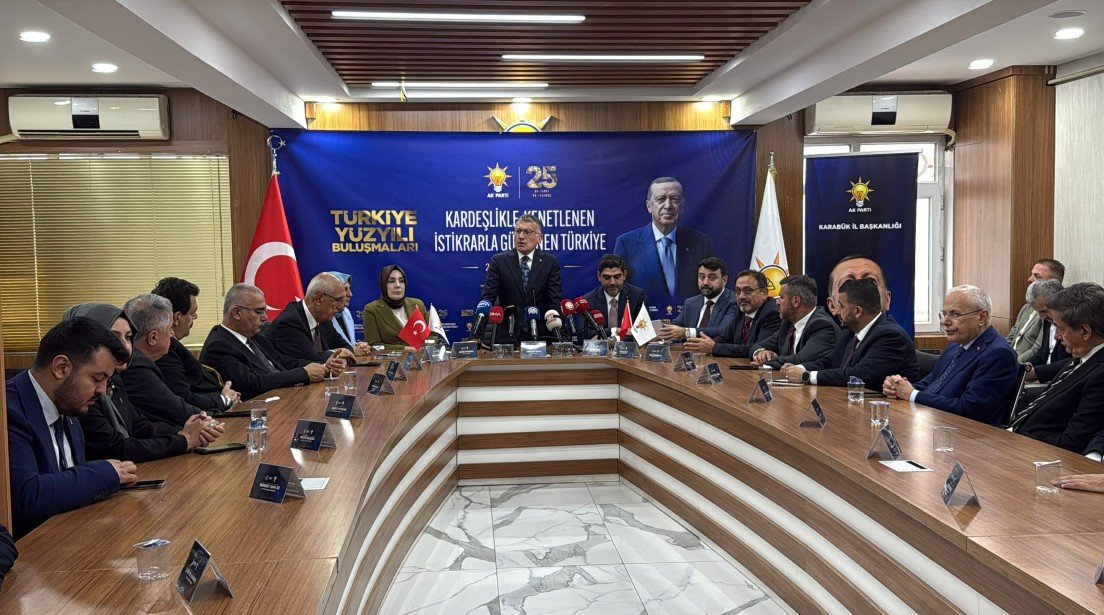 AK Parti Grup Başkanı Abdullah Güler Karabük'te konuştu