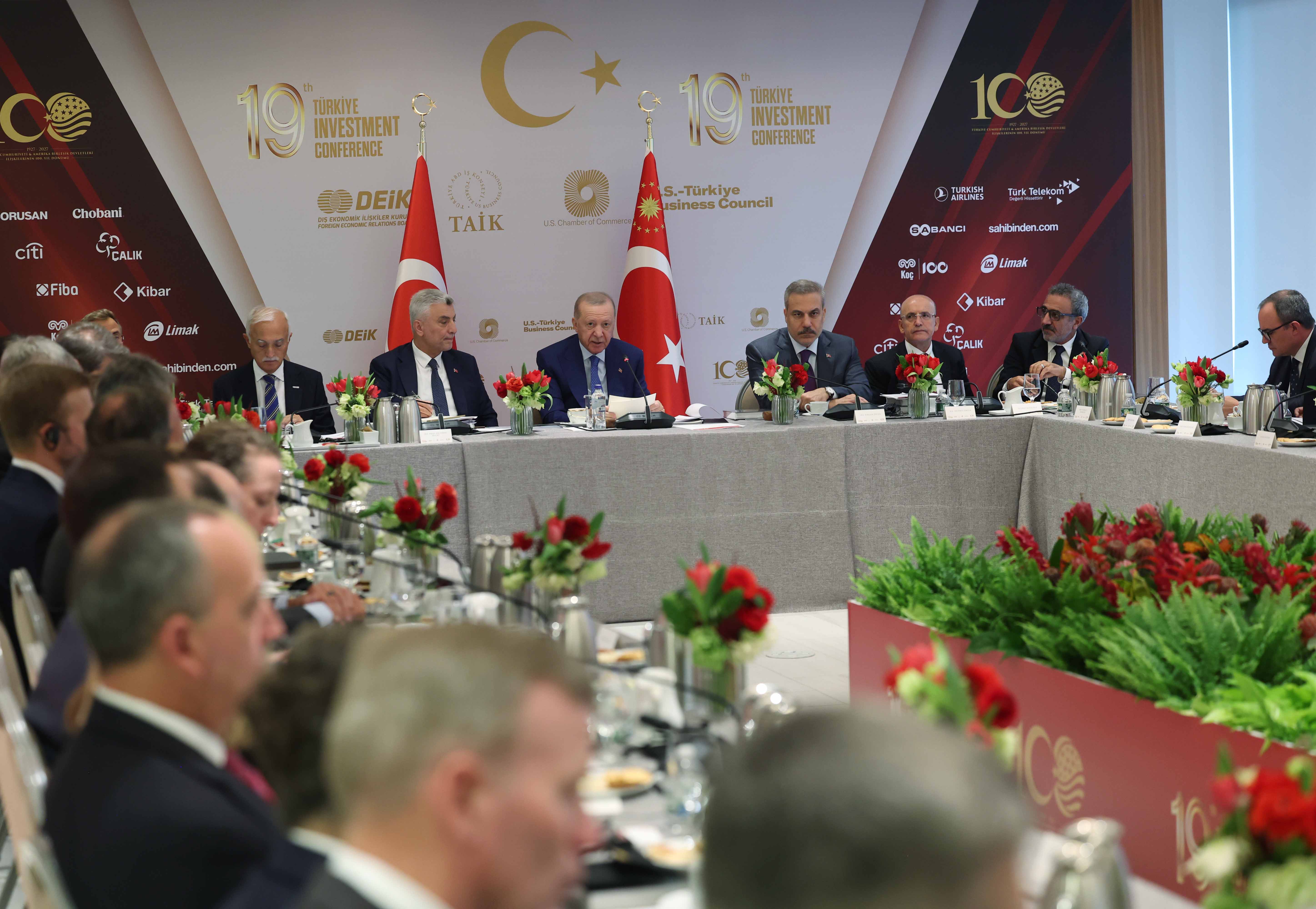 New York Türkevi’ndeki iş dünyası buluşması