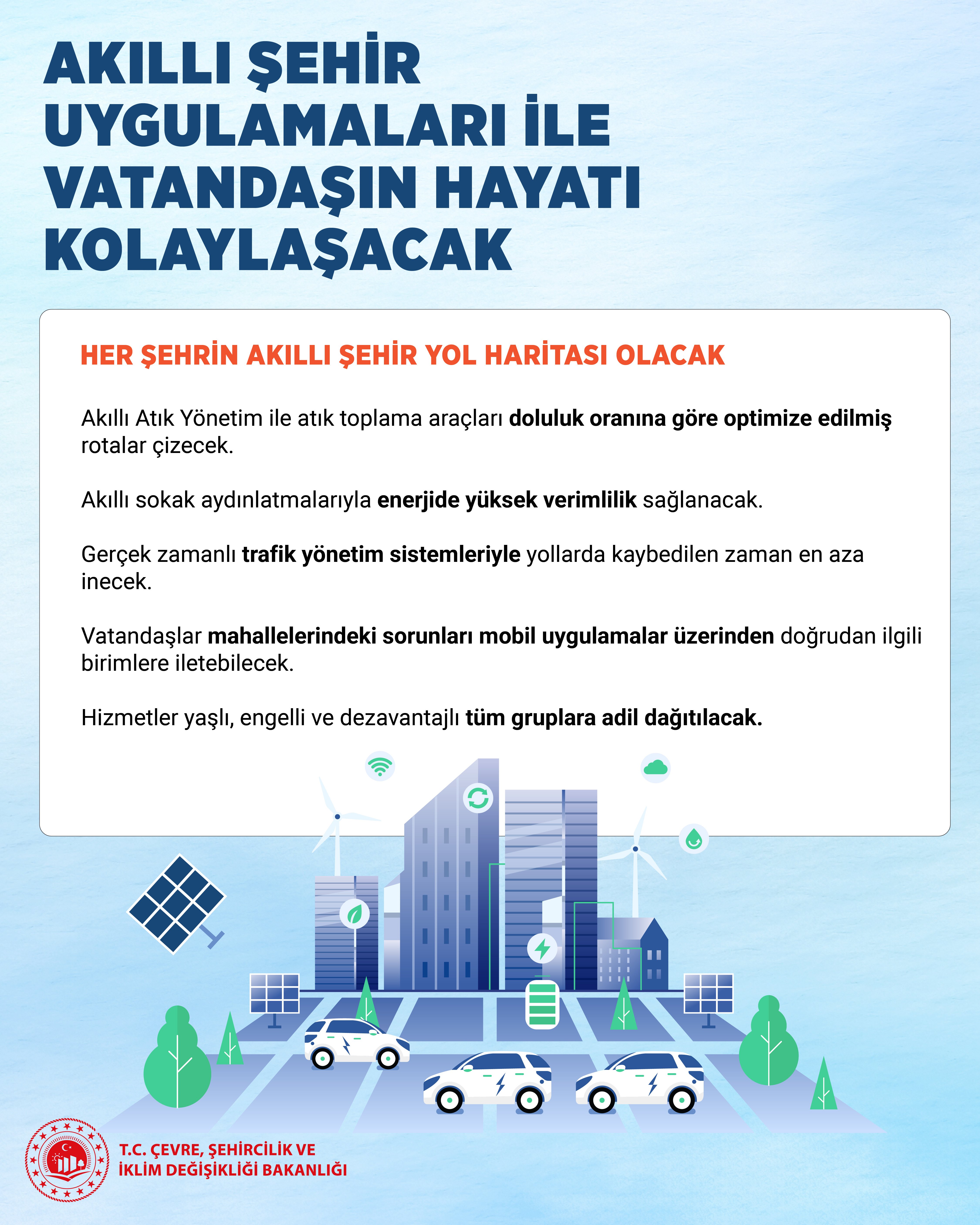 Murat Kurum akıllı şehir eylem planı