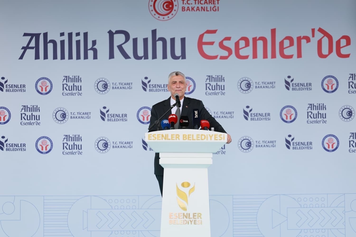 Ahilik Haftası’nda Bakan Bolat’a eşlik eden protokol üyeleri