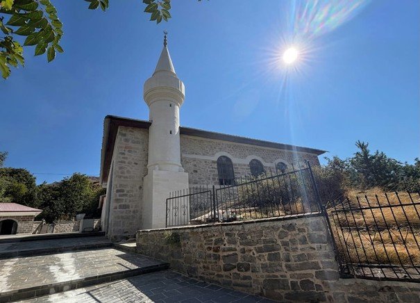 Parlı Safa Camii minaresi güçlendirildi