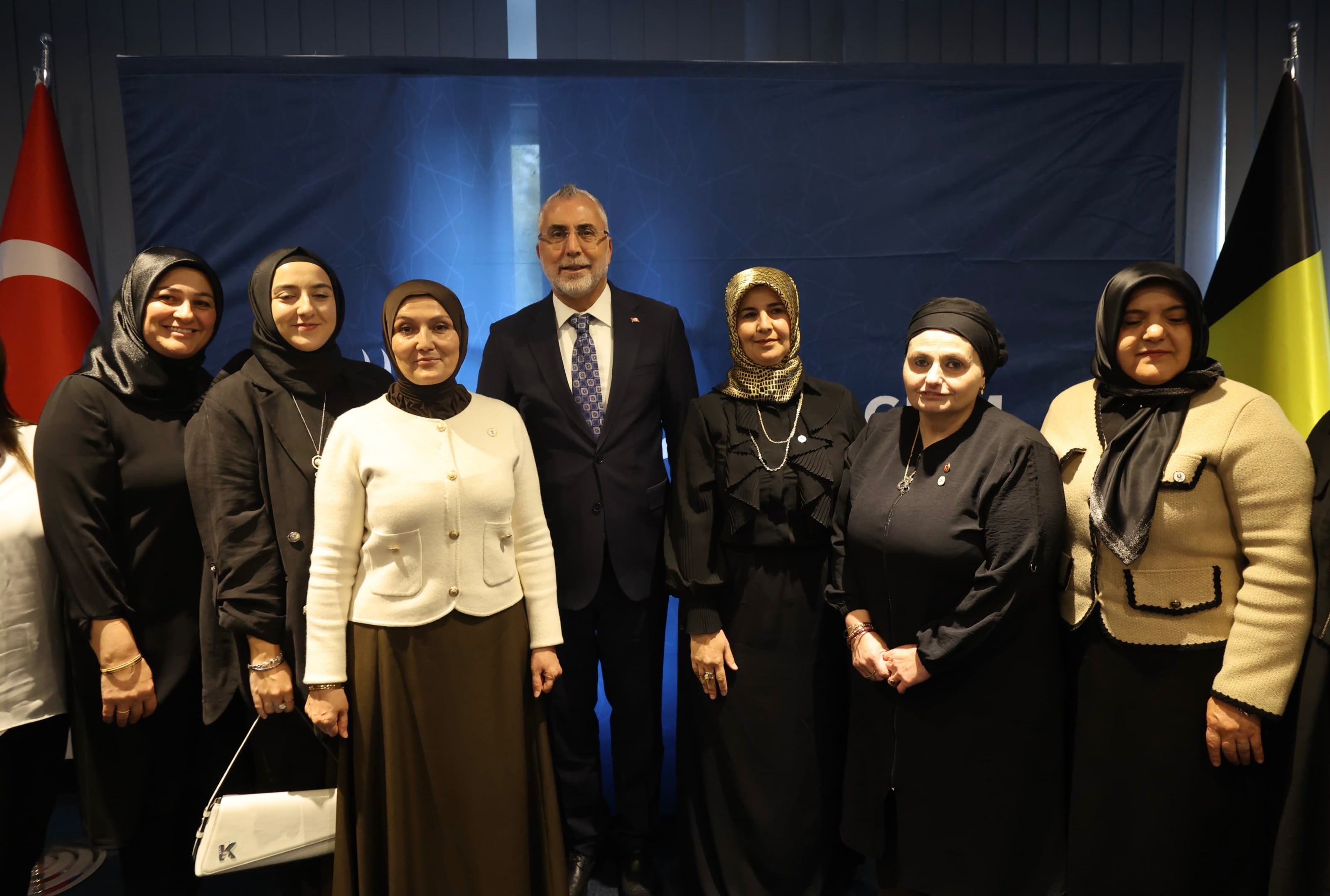 UID Belçika Bölge Başkanlığı ziyareti