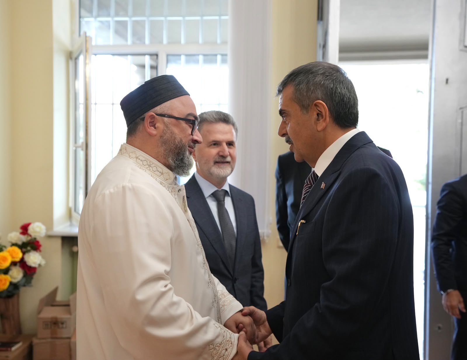 Bakan Tekin Tiflis temasları
