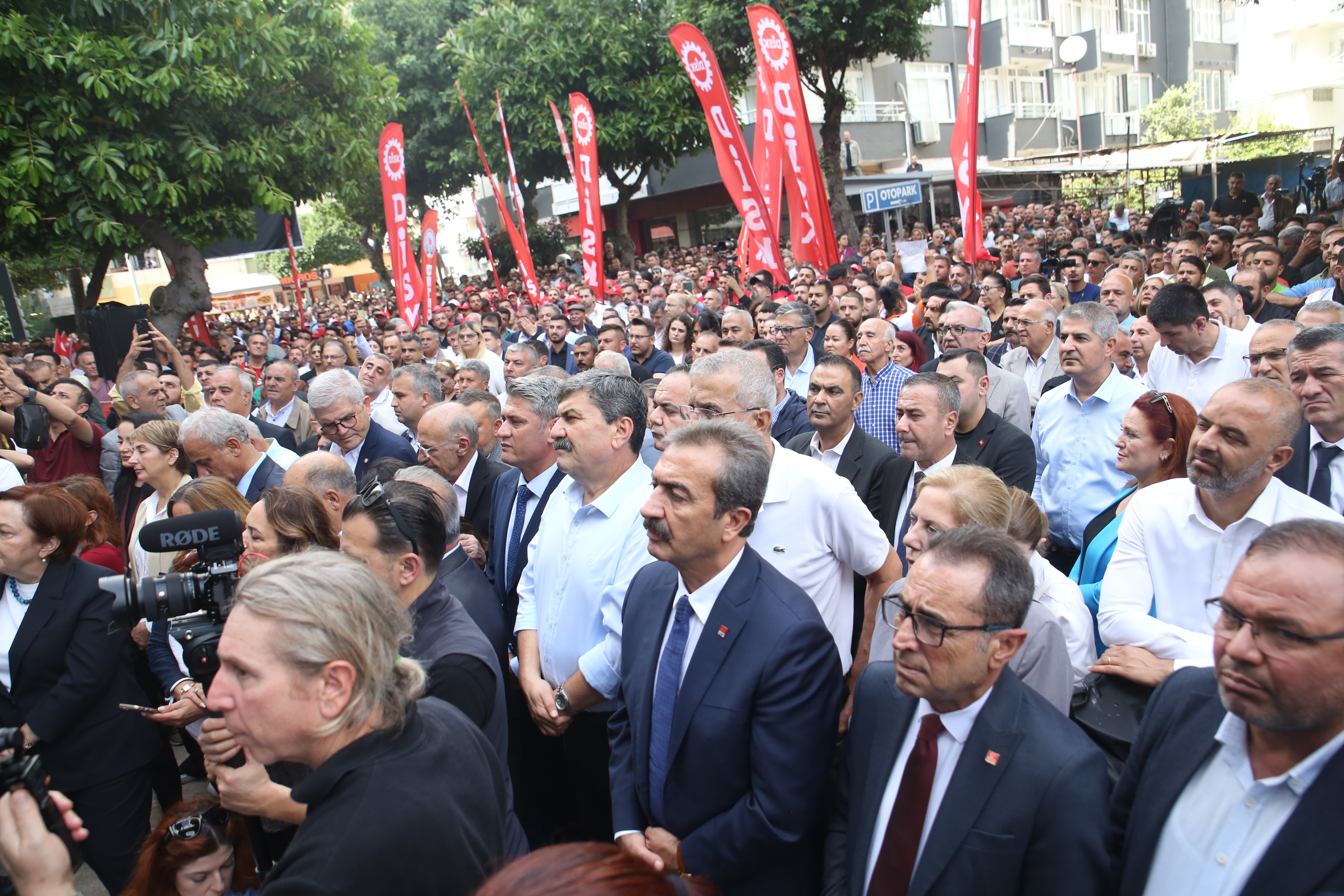 CHP Genel Başkanı Kemal Kılıçdaroğlu Mersin mitingi