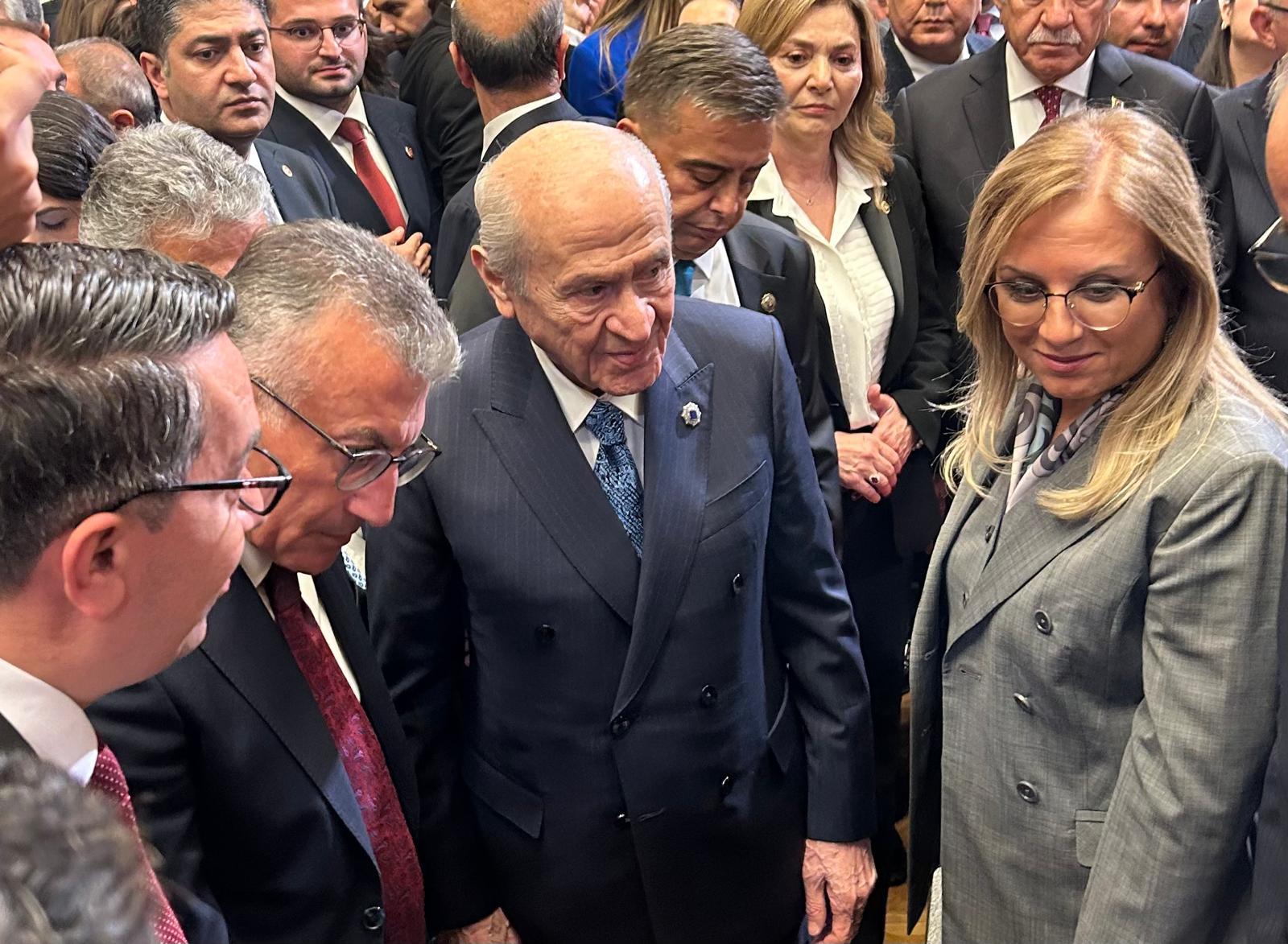 MHP Genel Başkanı Devlet Bahçeli, yeni yasama yılı açılış resepsiyonunda konuştu