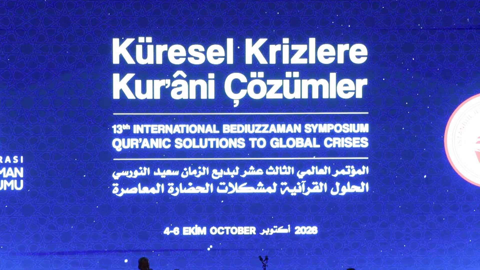 Sempozyumdan görüntü