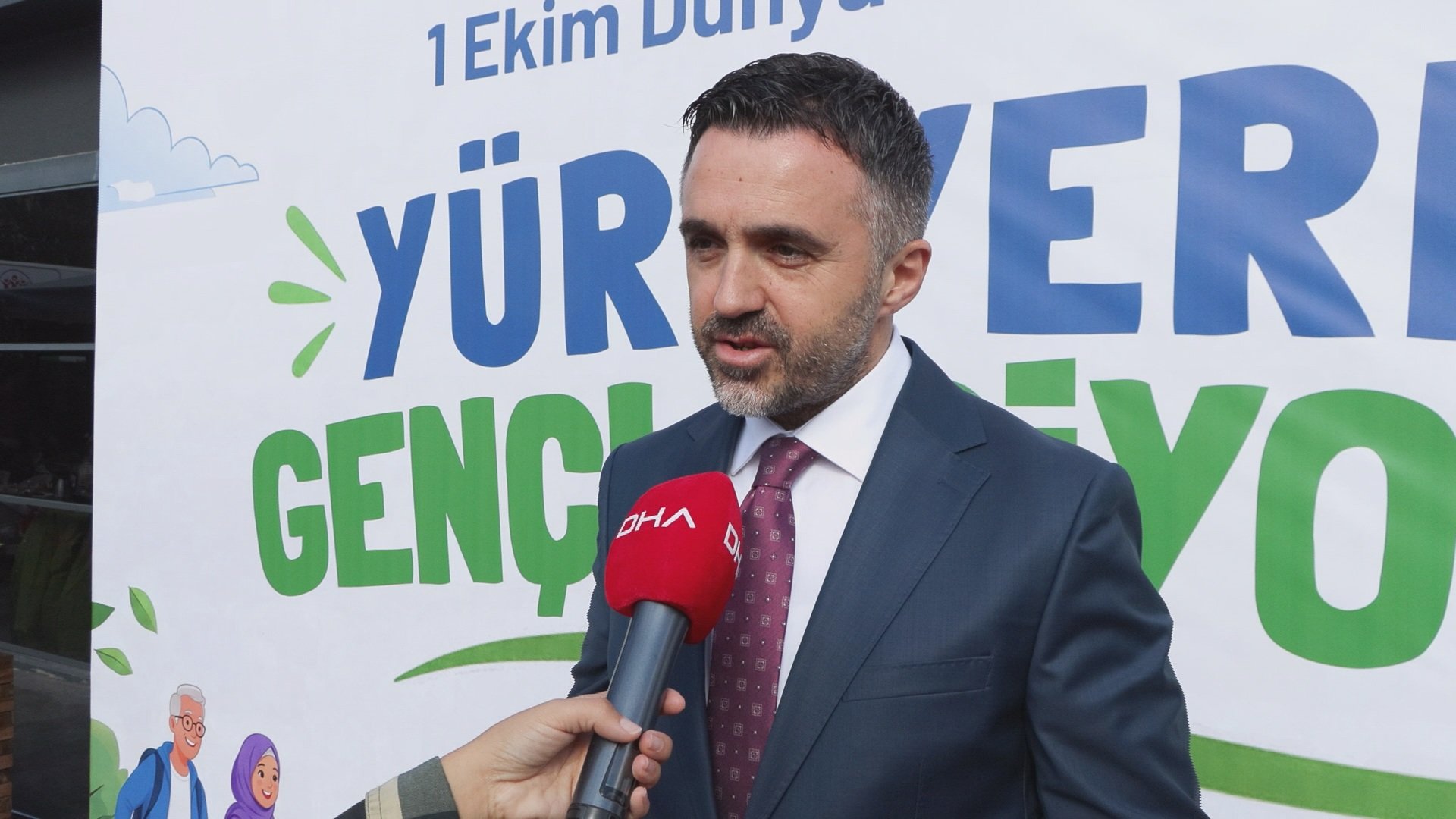 Dünya Yaşlılar Günü yürüyüşü
