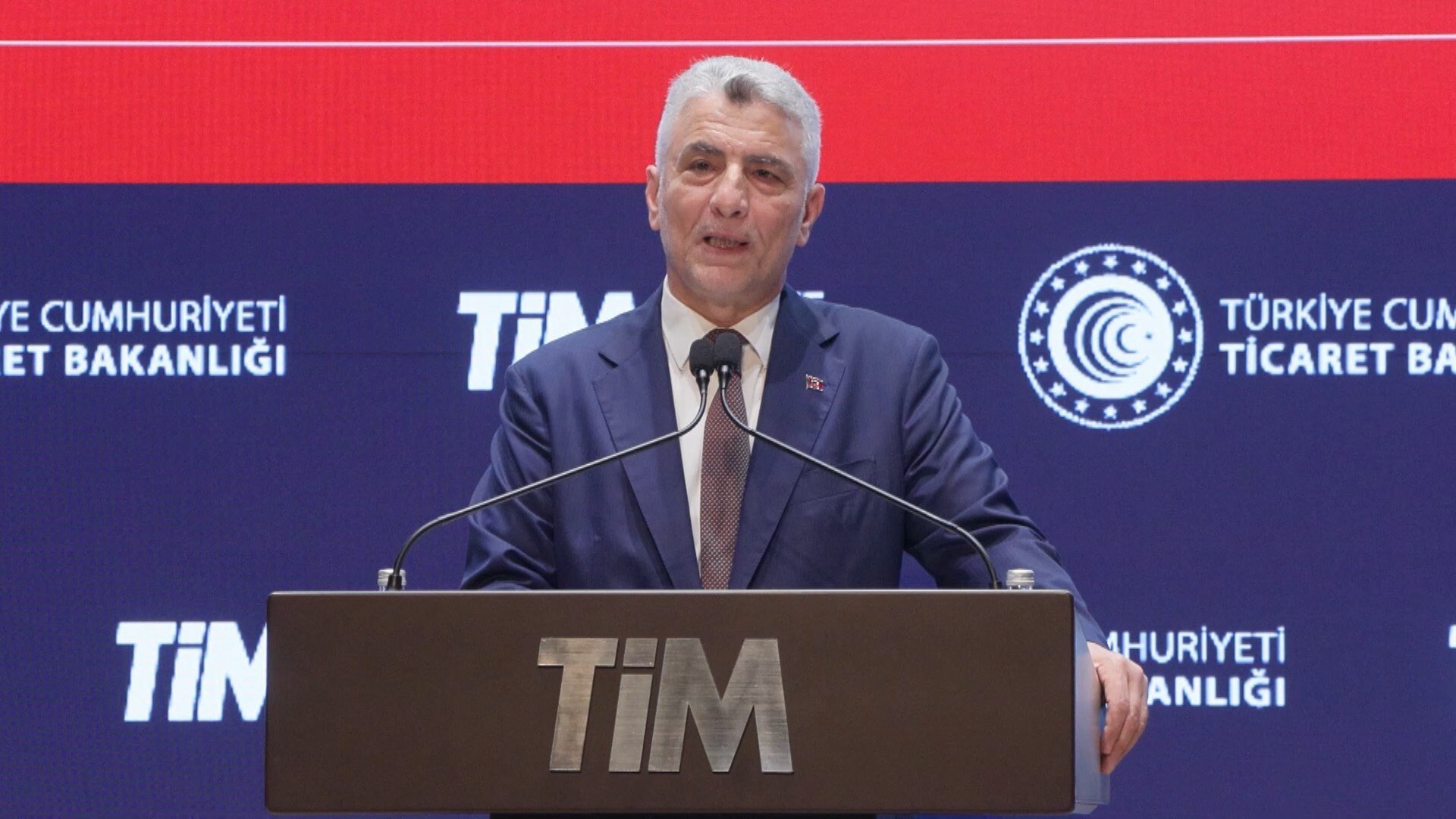 Ticaret Bakanı Ömer Bolat basın toplantısında konuştu
