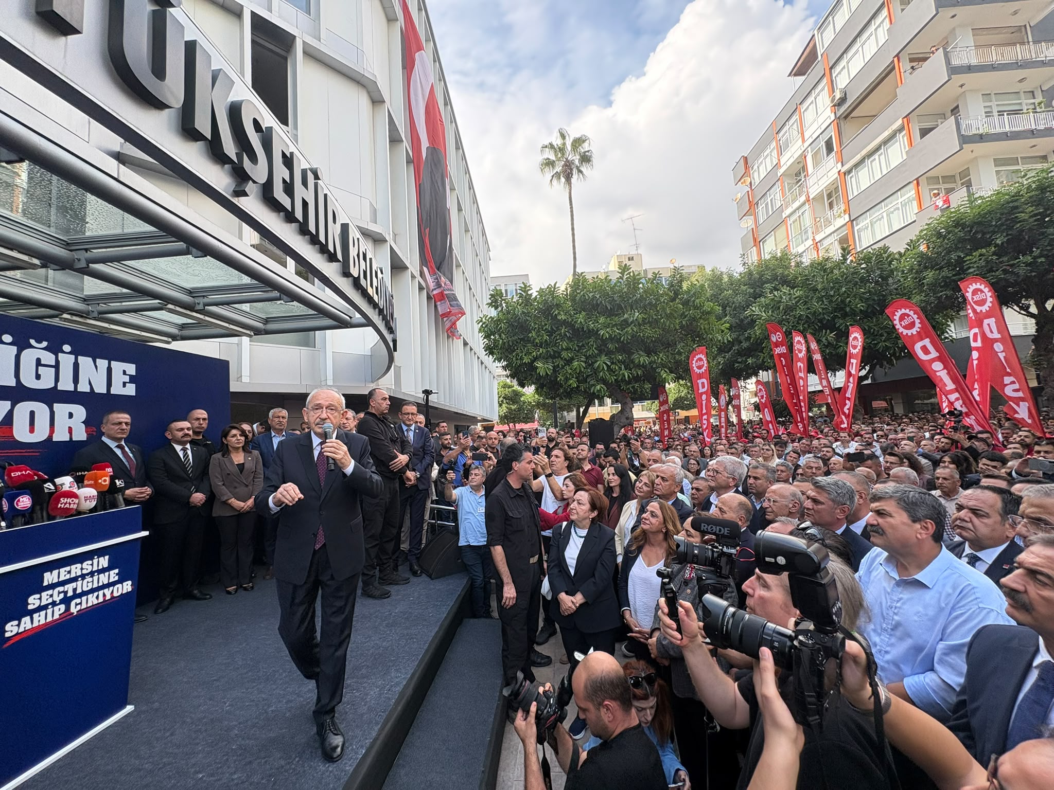 Kemal Kılıçdaroğlu Mersin