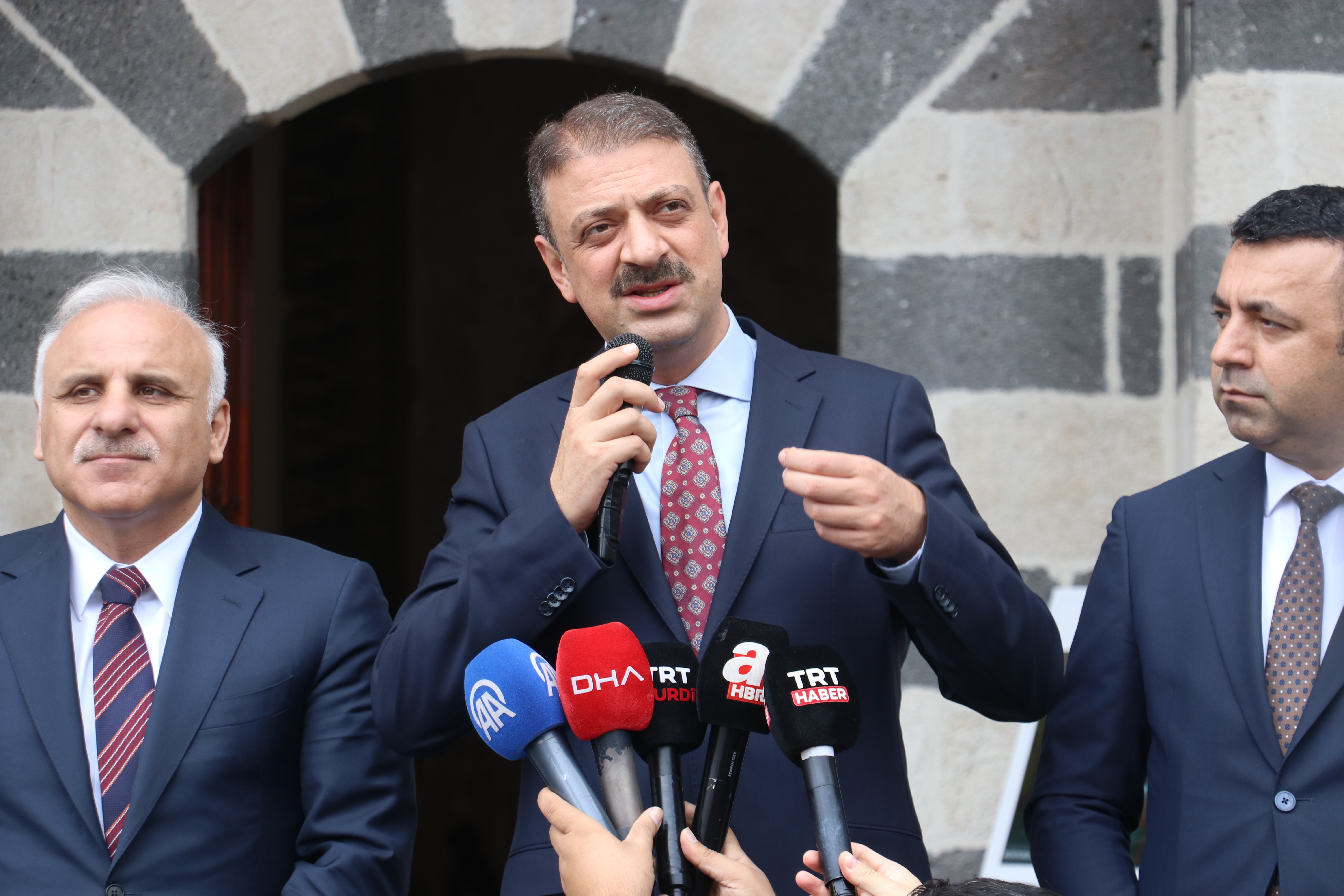 Tören alanından bir kare