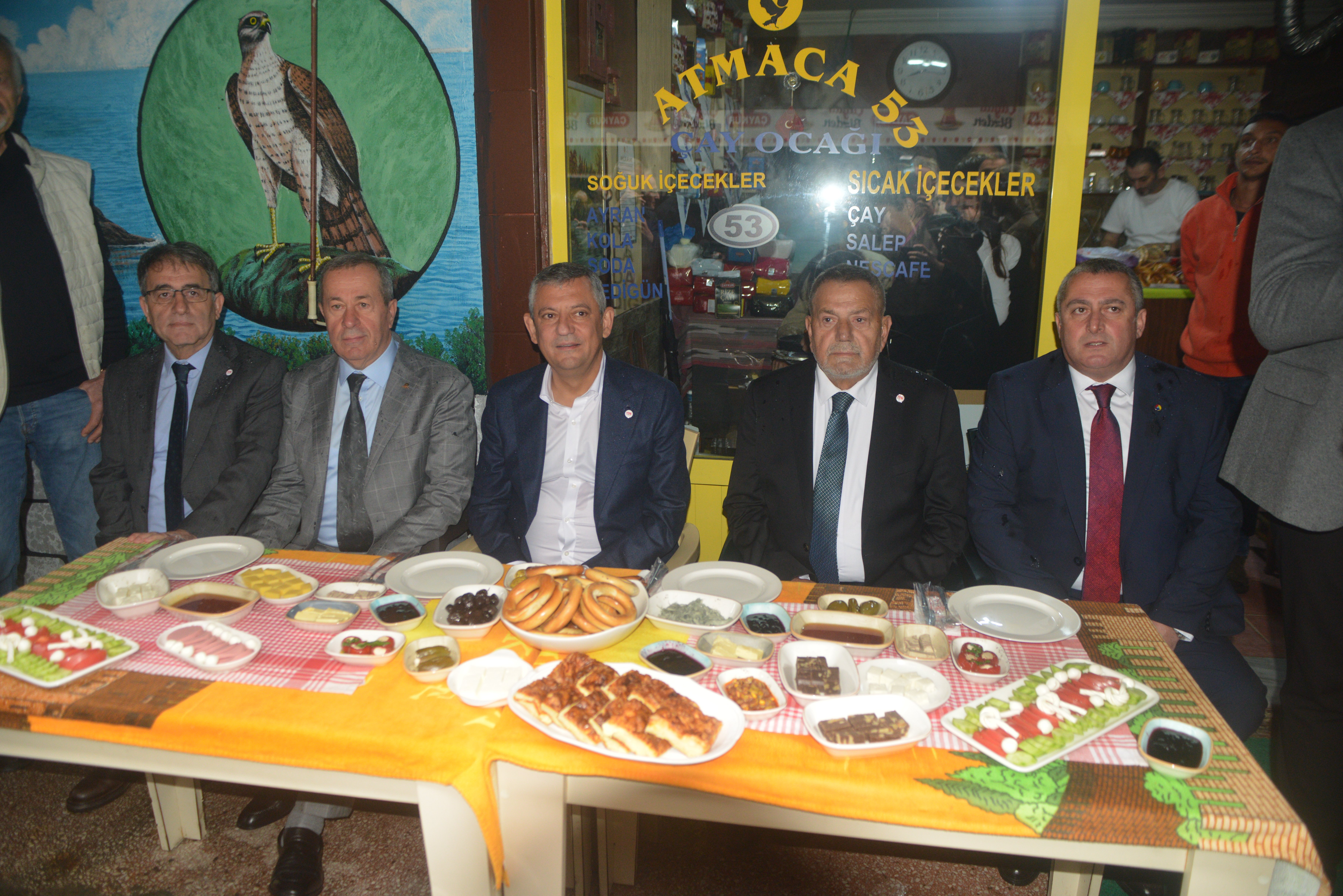 Özgür Özel Rize selzede esnaf ziyareti