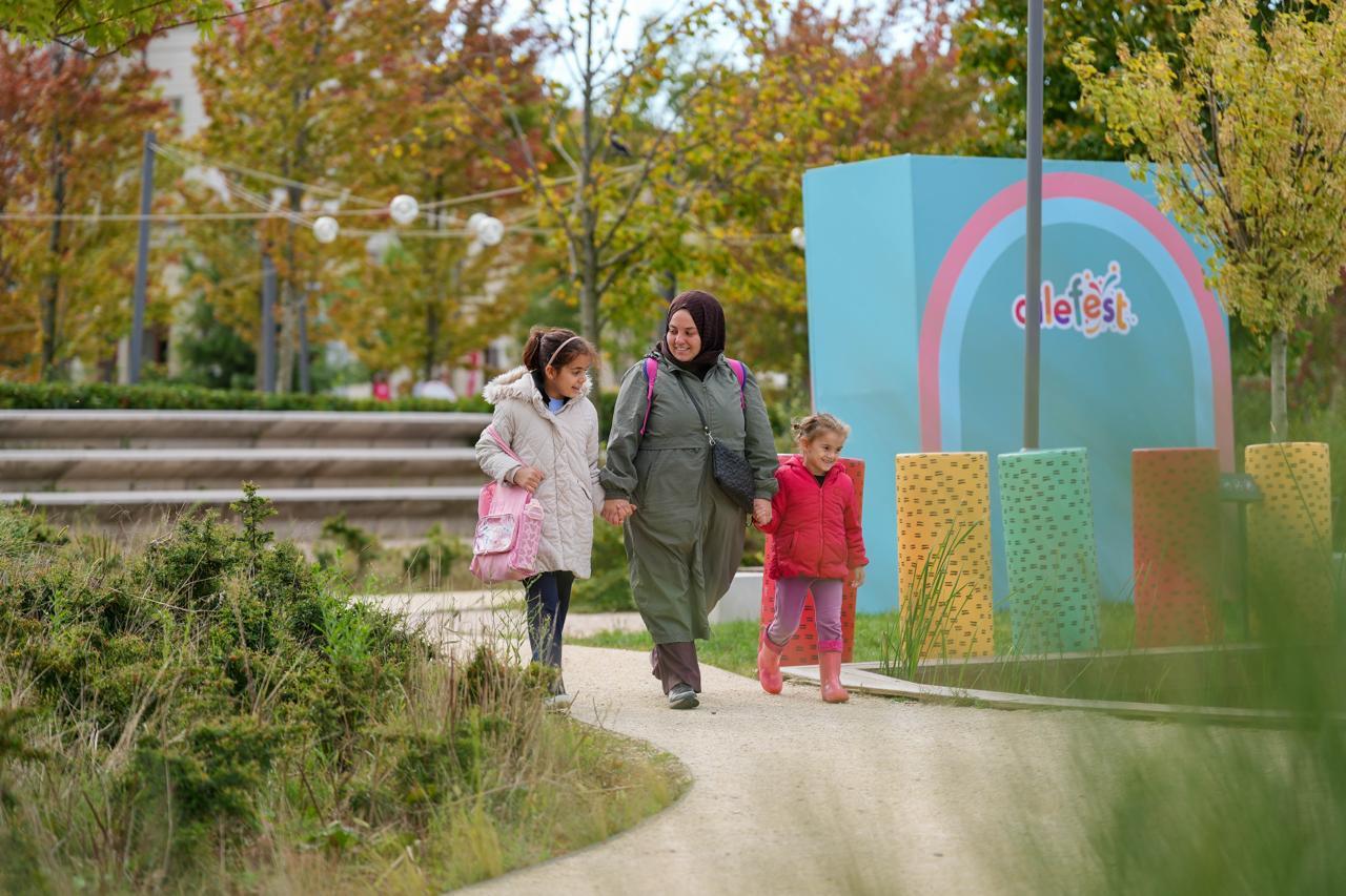 AileFest Rami Kütüphanesi etkinlik alanı