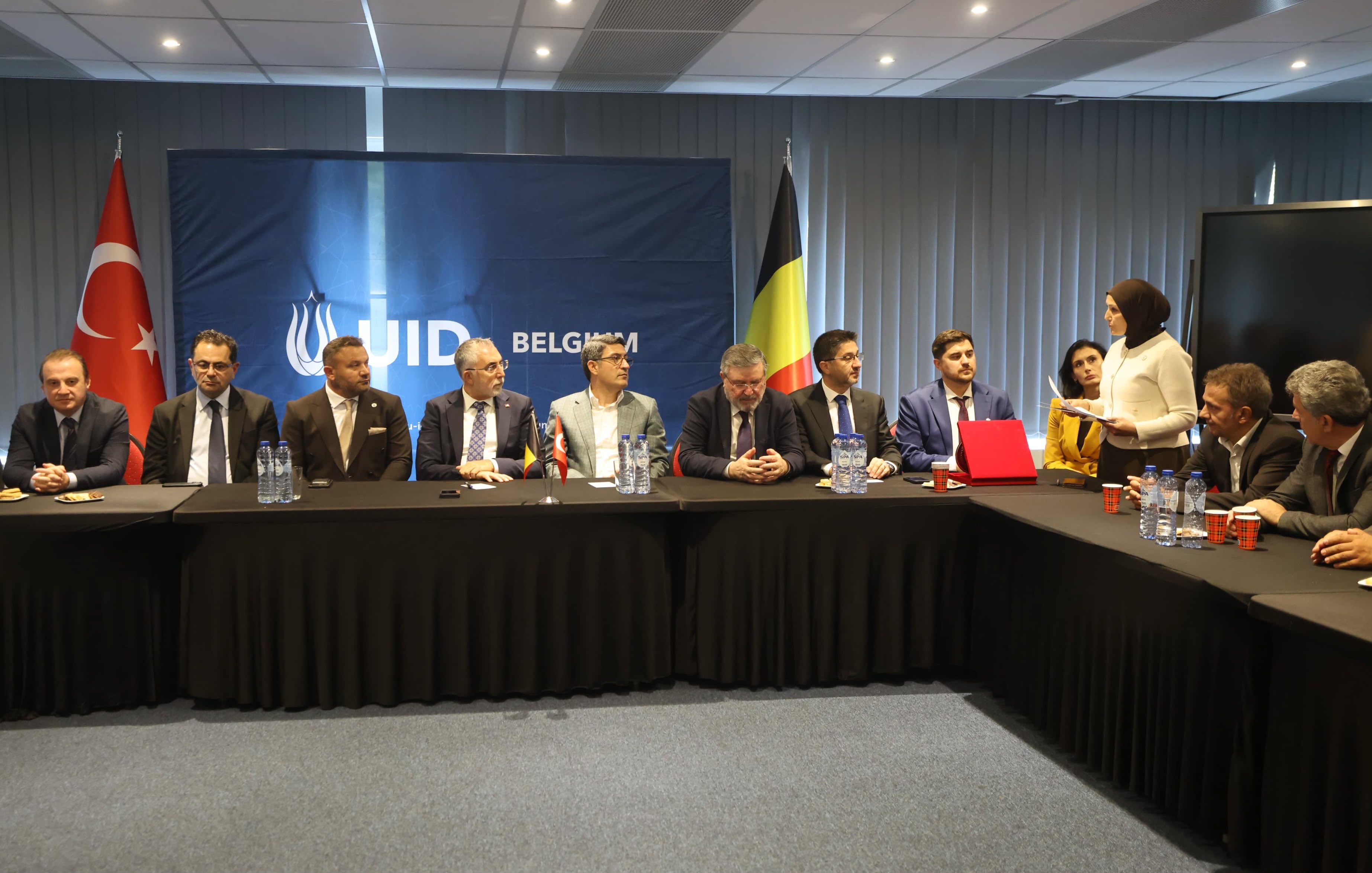Bakan Vedat Işıkhan UID Belçika ziyareti